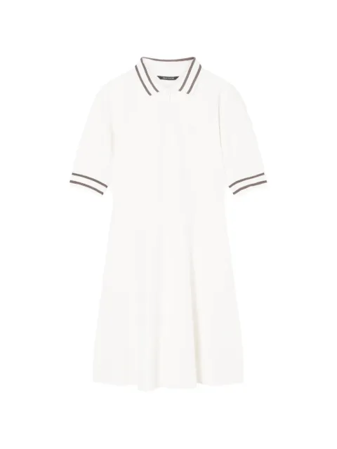 Armani Exchange polo-collar mini dress White XW001739AF13401