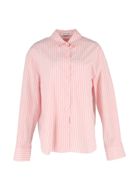 The Frankie Shop poplin striped shirt Pink RFCPUGBCL719284W