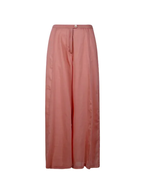 Forte Forte elasticated palazzo pants Pink 14951