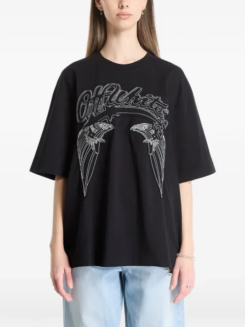 Off-White Skyline Skate T-shirt Black 44MAA120Z26J006001