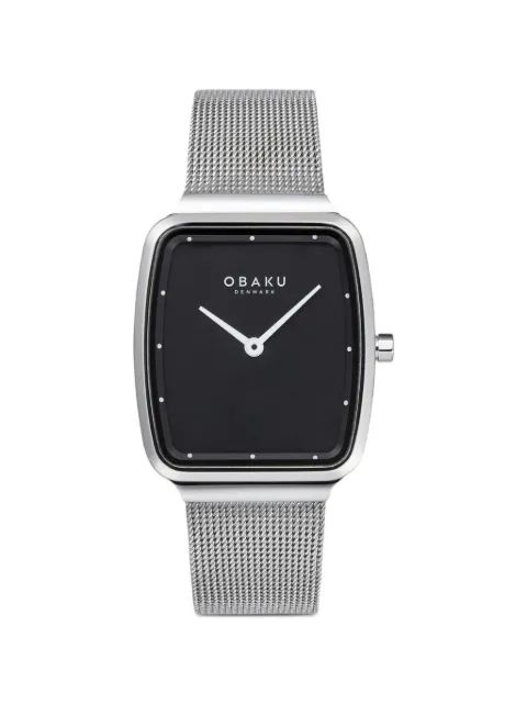 OBAKU Tern Lille 27mm watch Black V267LXCBMC