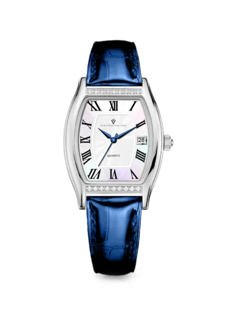 CHRISTIAN VAN SANT Gemma 34mm watch White CV2442