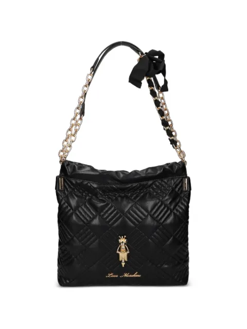 Love Moschino quilted chain-strap tote bag Black JC4268PP0OKH1