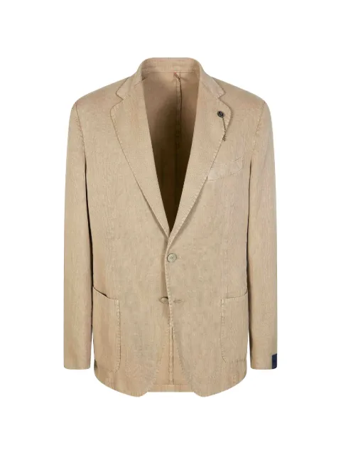 Santaniello pin jacket Neutrals GL797MFDS3032
