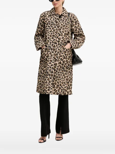 Sisley leopard-print jacket Neutrals 2EUNLN06Q