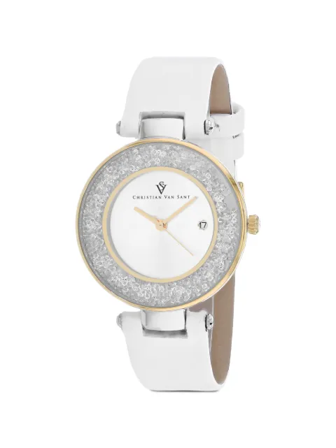 CHRISTIAN VAN SANT Dazzle 34mm watch Silver CV1223