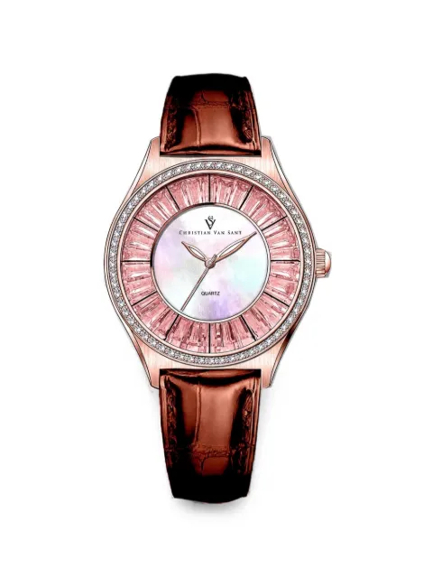 CHRISTIAN VAN SANT Luna 40mm watch Silver CV3206