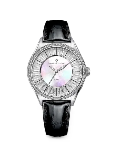 CHRISTIAN VAN SANT Luna 40mm watch Silver CV3200