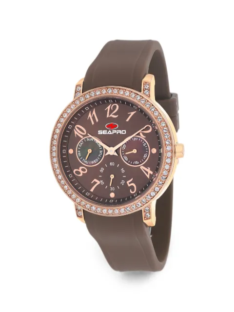 SEAPRO Swell 37mm watch Brown SP4414