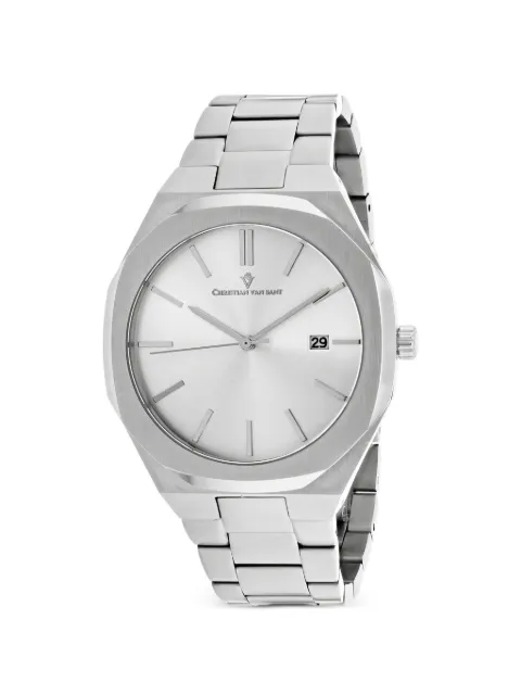 CHRISTIAN VAN SANT Octavius Slim 42mm watch Silver CV0521