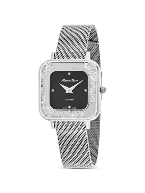 Mathey Tissot Gemina 28mm watch Black D984SAN