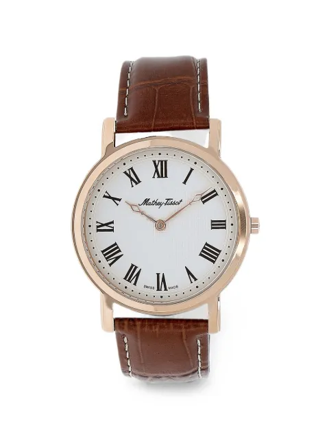 Mathey Tissot City No Date 42mm watch White H611252BR