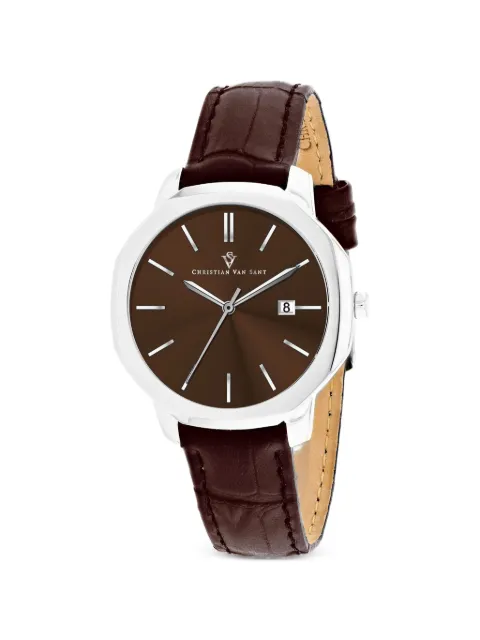 CHRISTIAN VAN SANT Octave Slim 37mm watch Brown CV0506