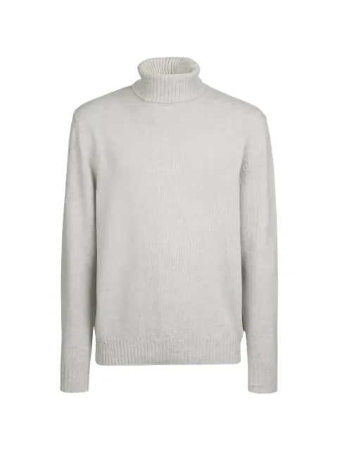 Sease roll-neck ribbed cashmere sweater Grey KT042XG053N11