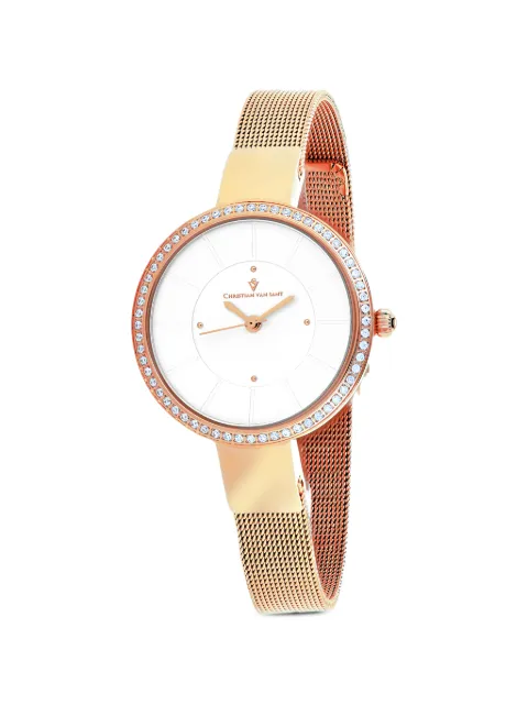 CHRISTIAN VAN SANT Reign crystal-embellished 32mm watch CV0221