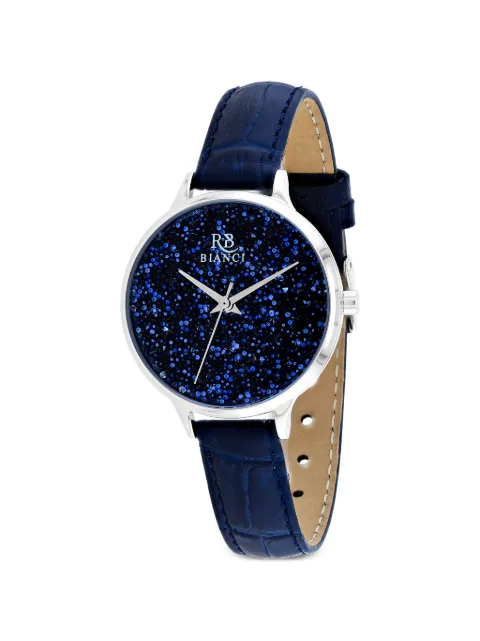 Roberto Bianci Gemma crystal-embellished 32mm watch Blue RB0244