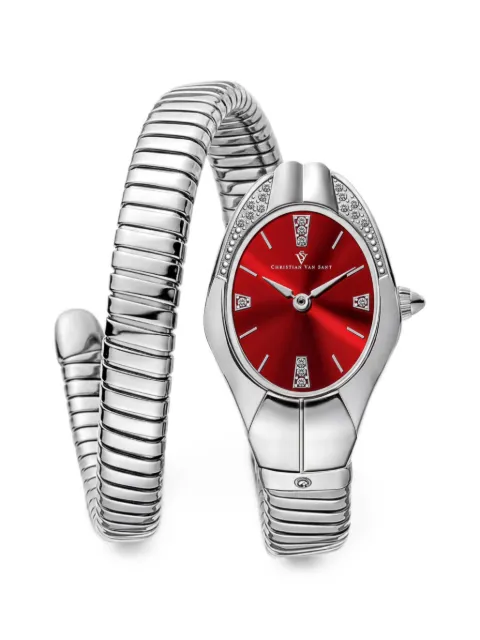 CHRISTIAN VAN SANT Naga 22mm watch Red CV0883