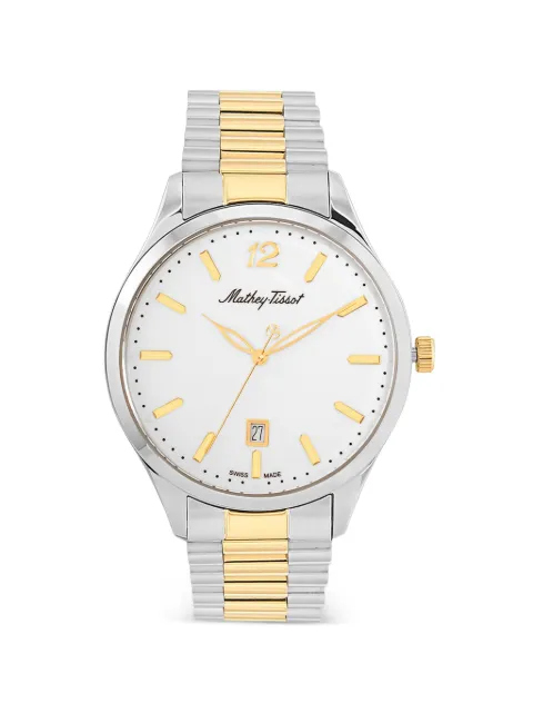 Mathey Tissot Urban Metal 42mm watch White H411MBI