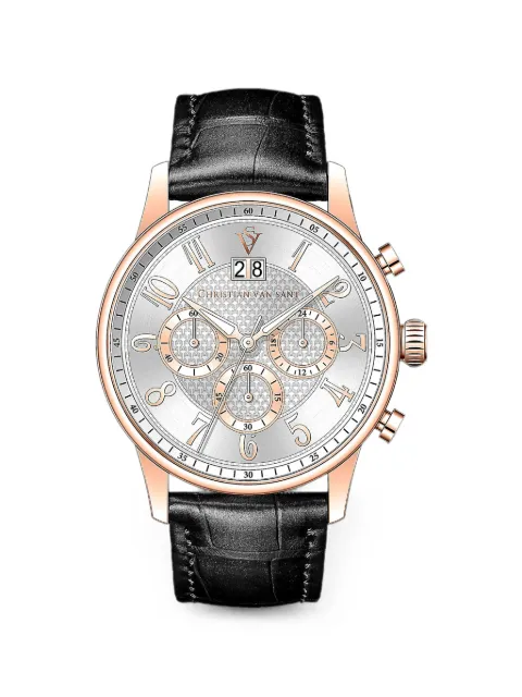 CHRISTIAN VAN SANT Heritage 42mm watch Silver CV3946