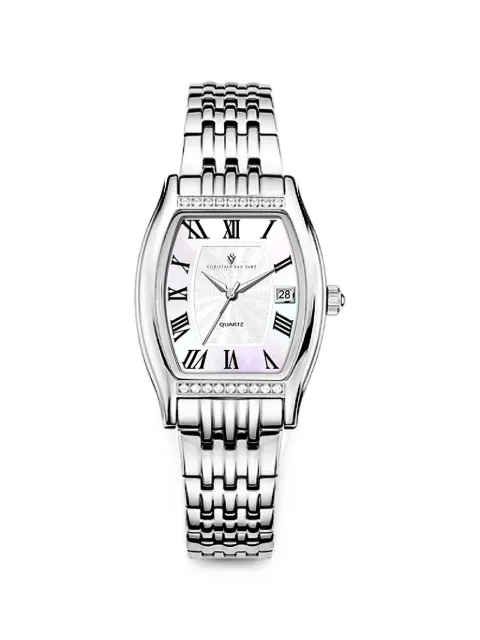 CHRISTIAN VAN SANT Gemma 34mm watch White CV2450