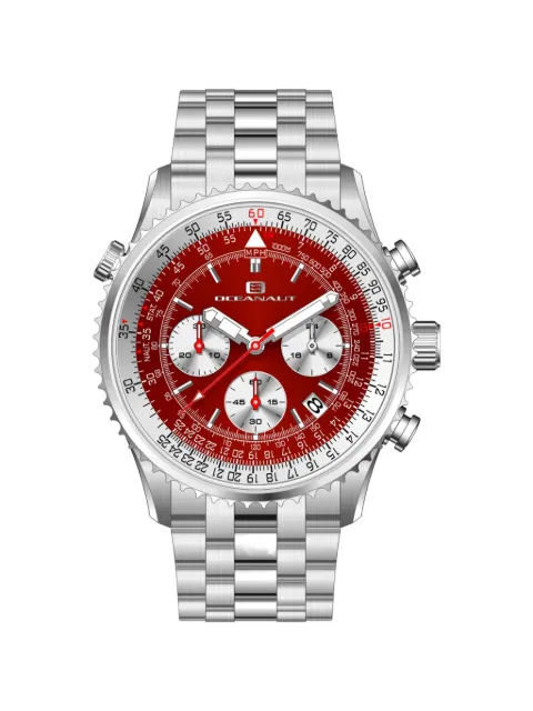 OCEANAUT Flight 46mm watch Red OC0124