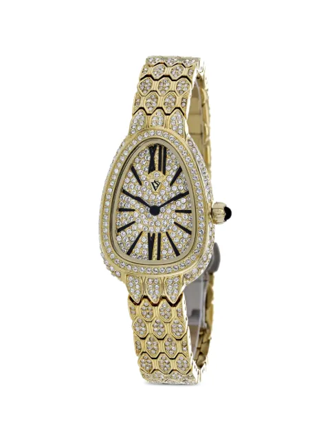 CHRISTIAN VAN SANT Bella crystal-embellished 25mm watch Gold CV4601