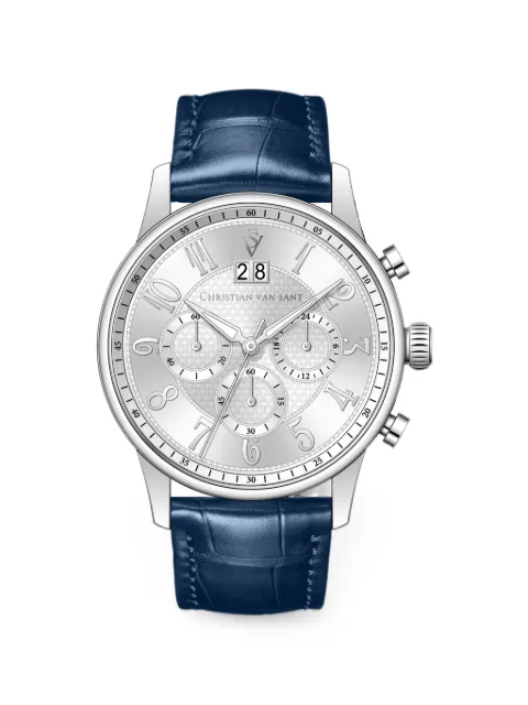 CHRISTIAN VAN SANT Heritage 42mm watch Silver CV3942