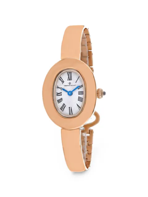 CHRISTIAN VAN SANT Anora oval-face 22mm watch Silver CV4338