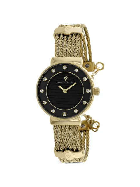 CHRISTIAN VAN SANT Cavo 28mm twisted-cable watch Black CV1298