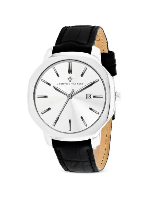CHRISTIAN VAN SANT Octavius Slim 42mm watch Silver CV0531