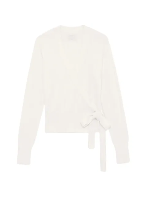Repetto ribbed top Neutrals S0757