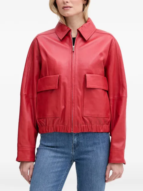 Trussardi flap-pocket jacket Red R366A000735N