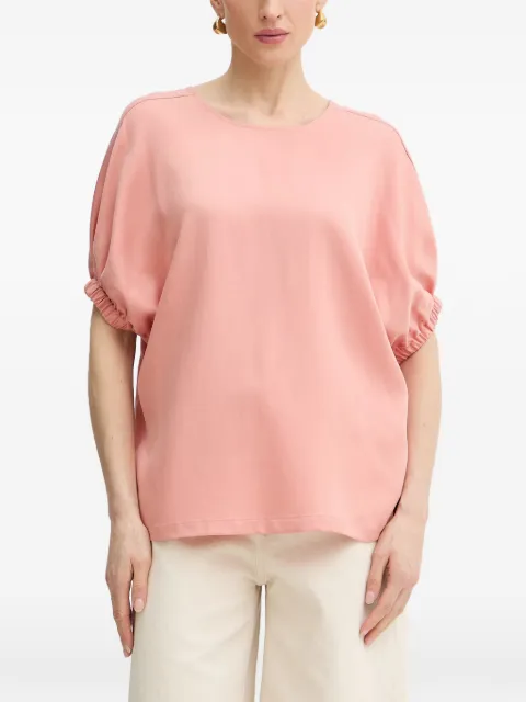 Trussardi crew-neck blouse Pink D4586000010N