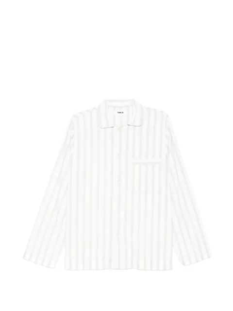 TEKLA Poplin long-sleeved shirt White 5740014908743