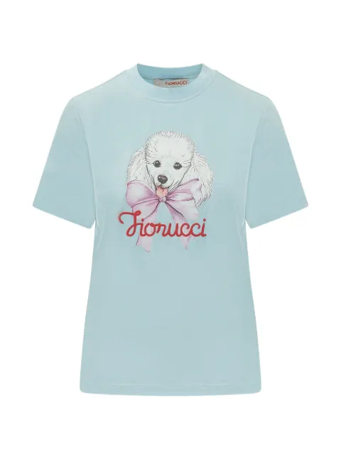 Fiorucci graphic-print T-shirt Blue W26SSJTS001CJ01