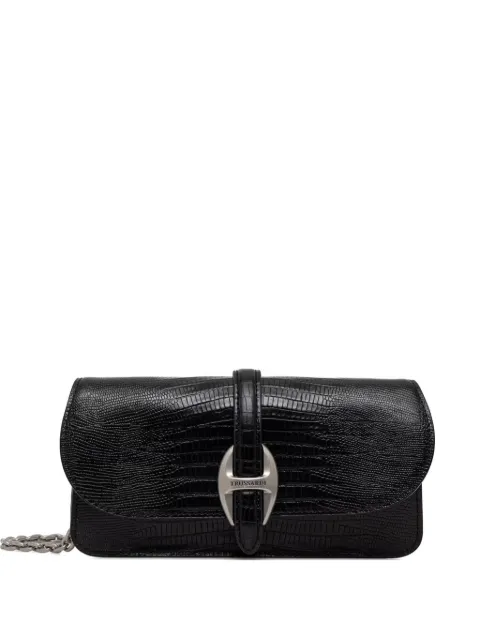 Trussardi reptile-effect chain-link wallet Black I062E100115N