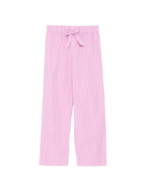 TEKLA Poplin pants Pink 5740014908446