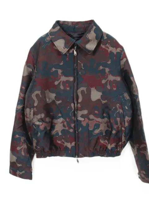 Christian Dior Pre-Owned x Peter Doig floral-print bomber jacket Red 1057035