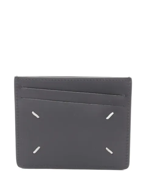 Maison Martin Margiela Pre-Owned 2020s leather card case Grey 1059680