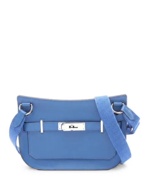 Hermès Pre-Owned 2023 mini Jypsiere shoulder bag Blue 1059848B