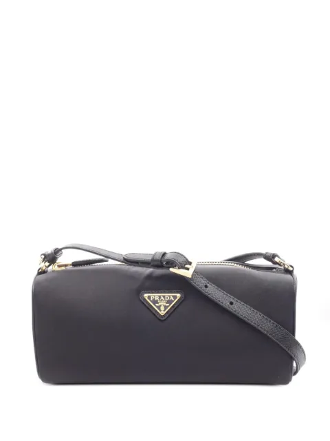 Prada Pre-Owned Re-Nylon Saffiano shoulder bag Black 1059497