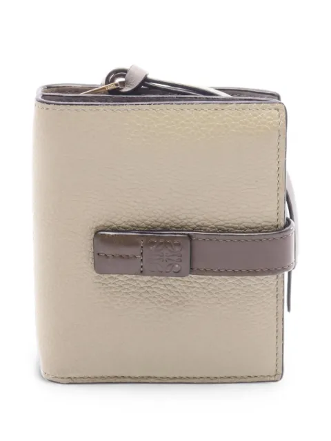 Loewe Pre-Owned 2000s Anagram bi-fold wallet Neutrals 1058815