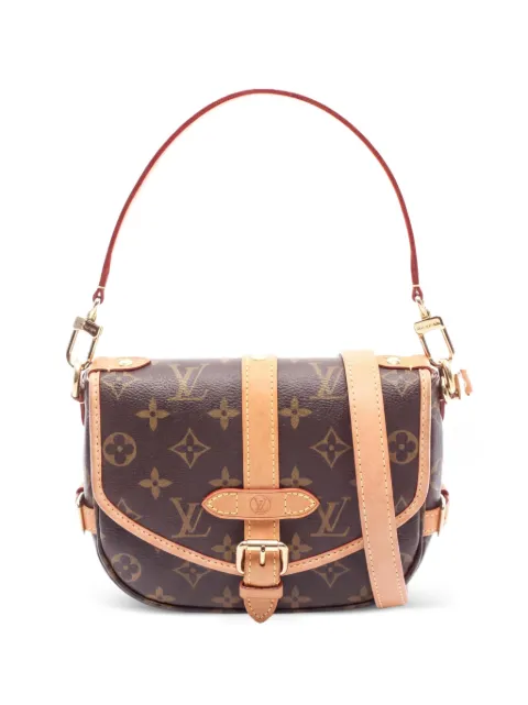Louis Vuitton Pre-Owned 2021s BB Saumur monogram tote bag Brown 1059107