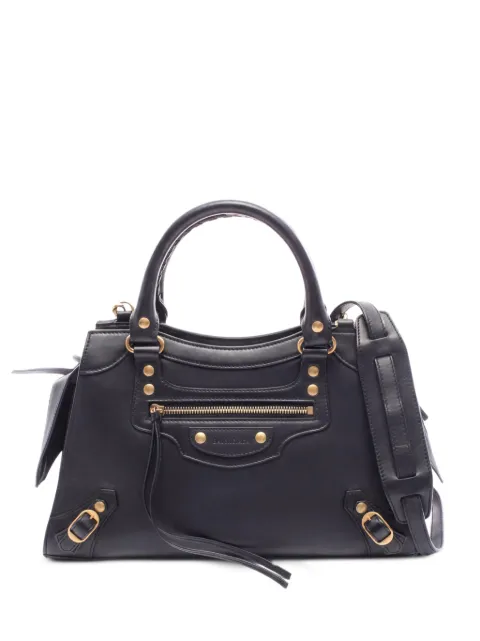 Balenciaga Pre-Owned 2010s small Neo Classic City leather two-way tote bag Black 1058791