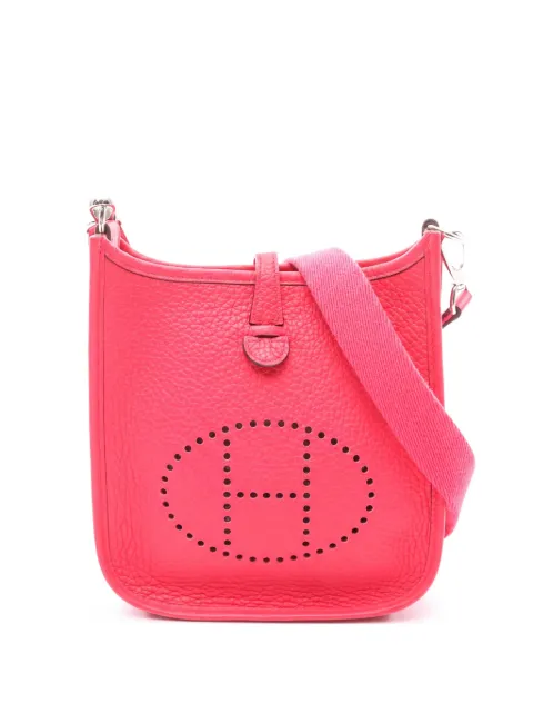 Hermès Pre-Owned 2017 TPM Evelyn Amazon shoulder bag Pink 1059826A