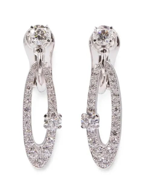Bvlgari Pre-Owned 2010s Elisia diamond earrings Silver 1059362