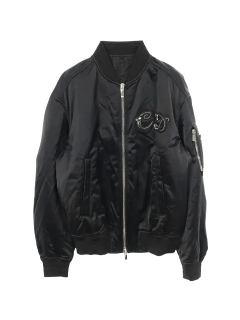 Christian Dior Pre-Owned x Kenny Scharf 2020s bomber jacket Black 1057059