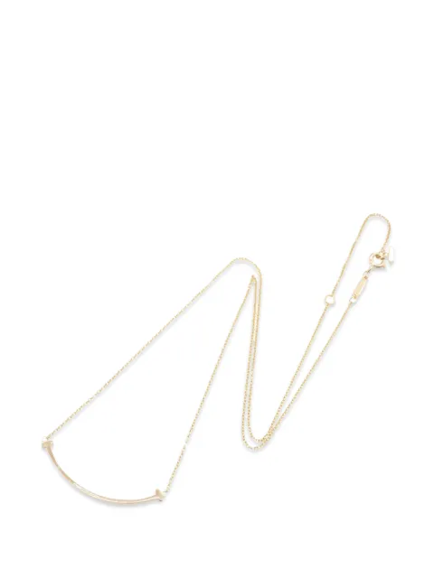 Tiffany & Co Eyewear 2010s T Smile necklace Pink 1059612