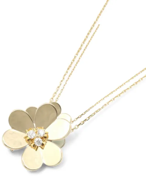 Van Cleef & Arpels Pre-Owned 2010s Frivole diamond necklace Gold 1059614