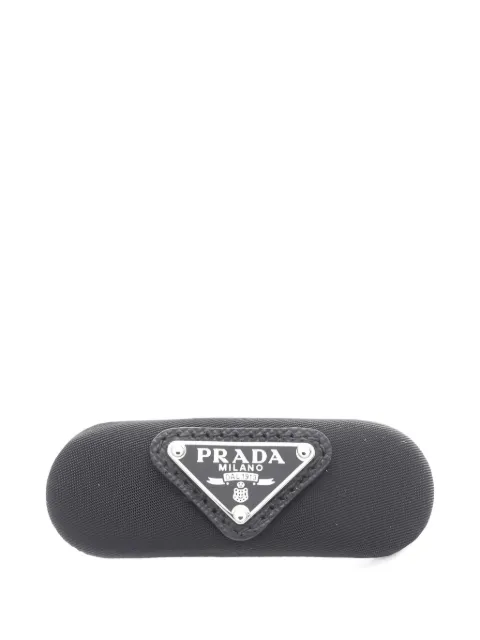 Prada Pre-Owned 2020s nylon hair clip Black 1059713
